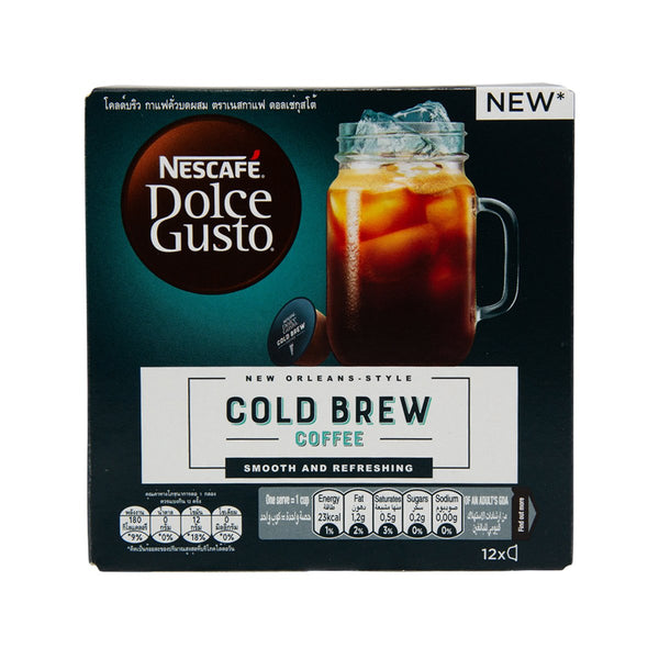 NESCAFE DOLCE GUSTO Cold Brew Coffee Capsules  (116.4g)