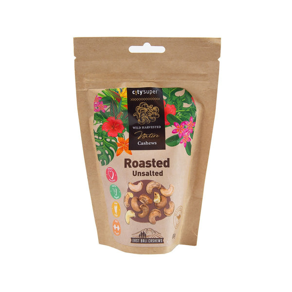 CITYSUPER X EAST BALI Cashews - Roasted Unsalted  (80g)