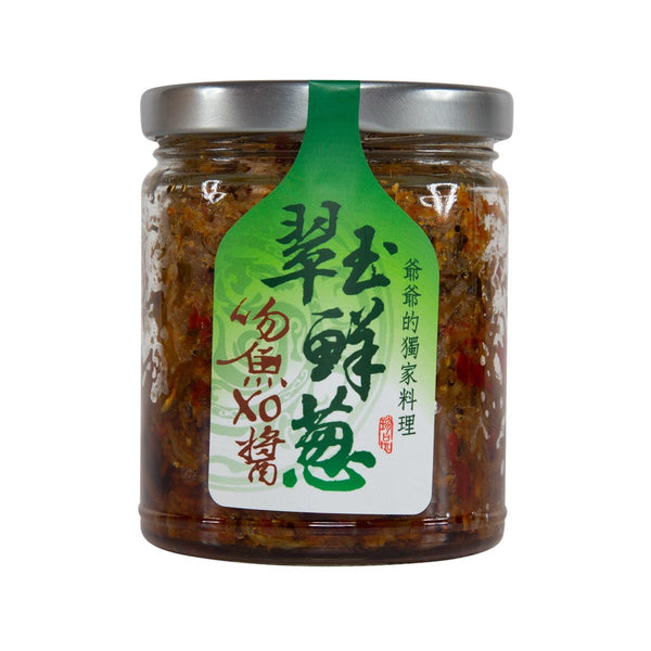 HSIANGGI Whtiebait Fish XO Sauce With Green Onion - Spicy  (200g)