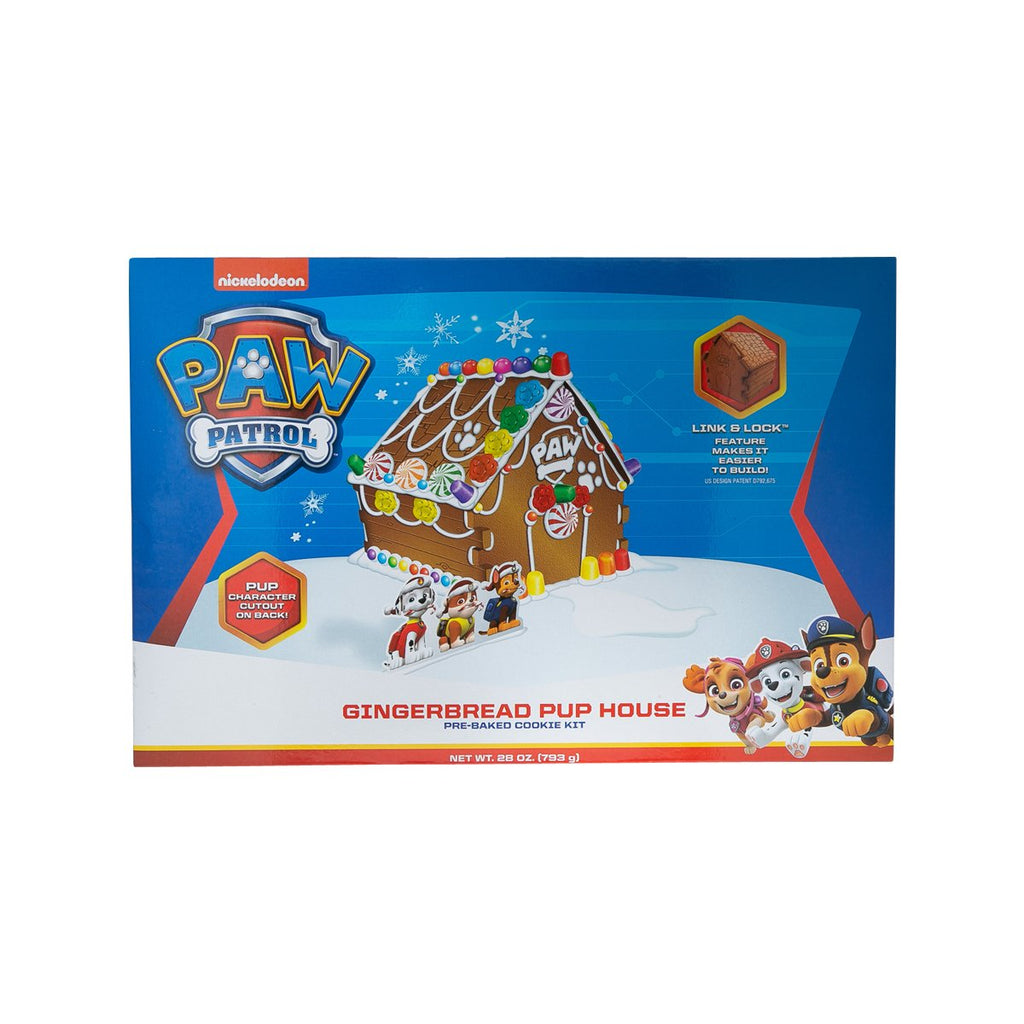 BEE Paw Patrol Gingerbread Pup House Pre-baked Cookie Kit  (793g)