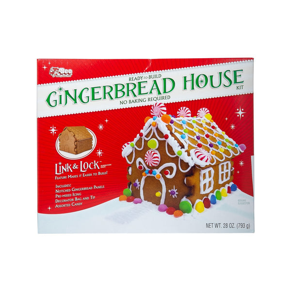 BEE Ready-To-Build Gingerbread House Kit  (793g)