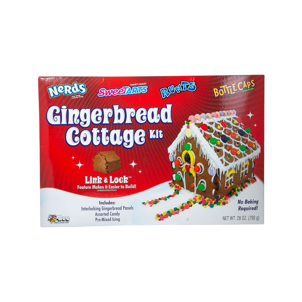BEE Sweetarts & Nerds Gingerbread Cottage Kit  (793g)