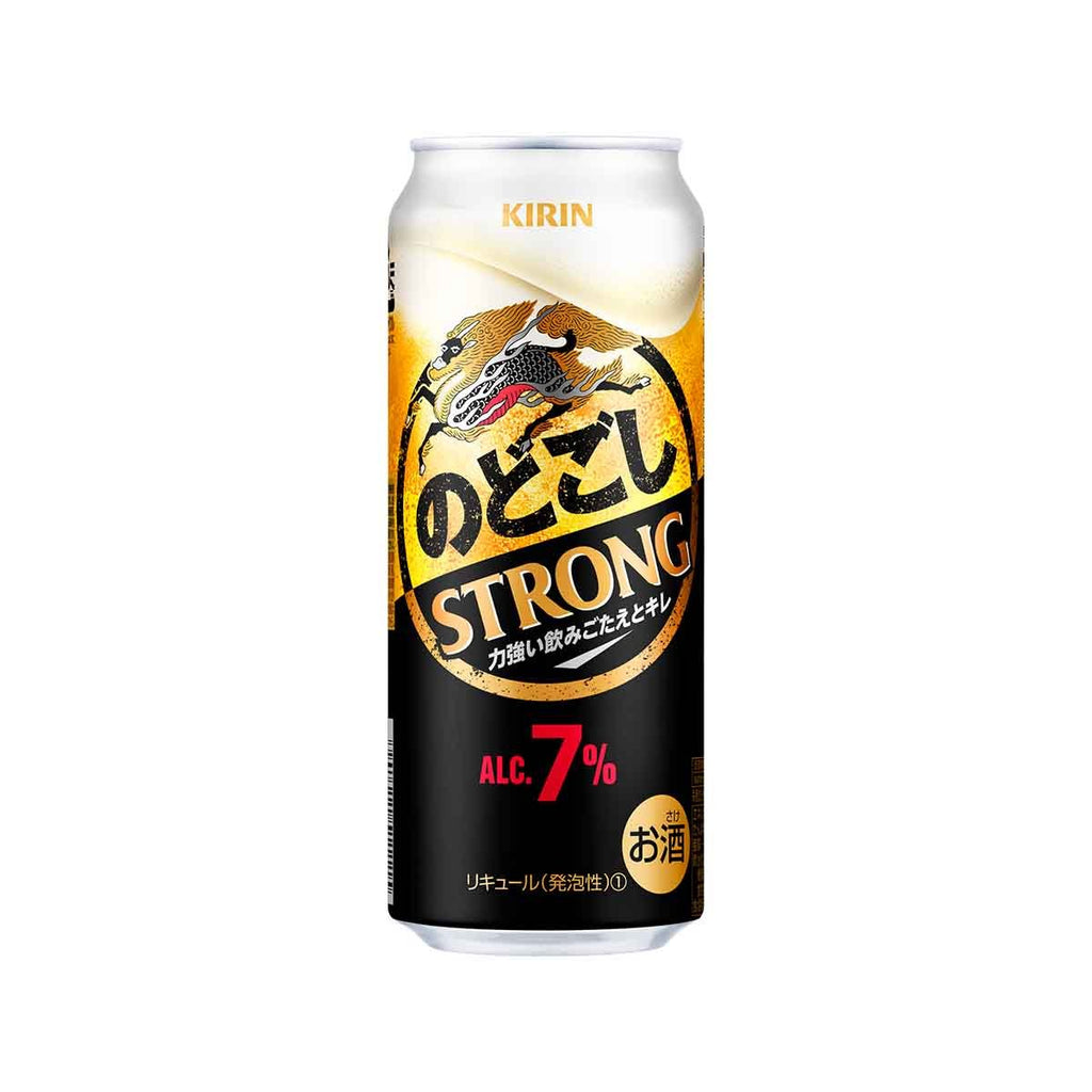 KIRIN Nodogoshi Strong Beer (Alc. 7%) [Can]  (500mL)