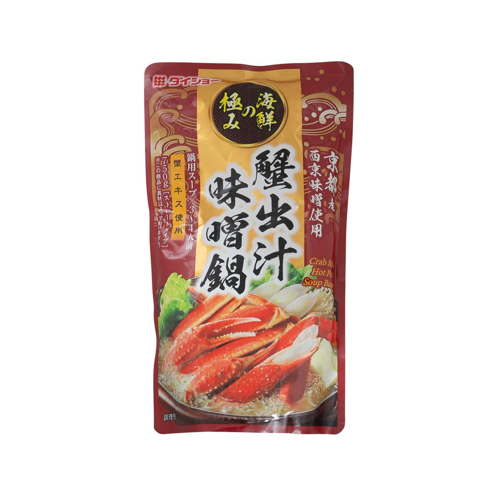 DAISHO Kaisen No Kiwami - Crab And Saikyo Miso Hot Pot Soup Base  (750g)