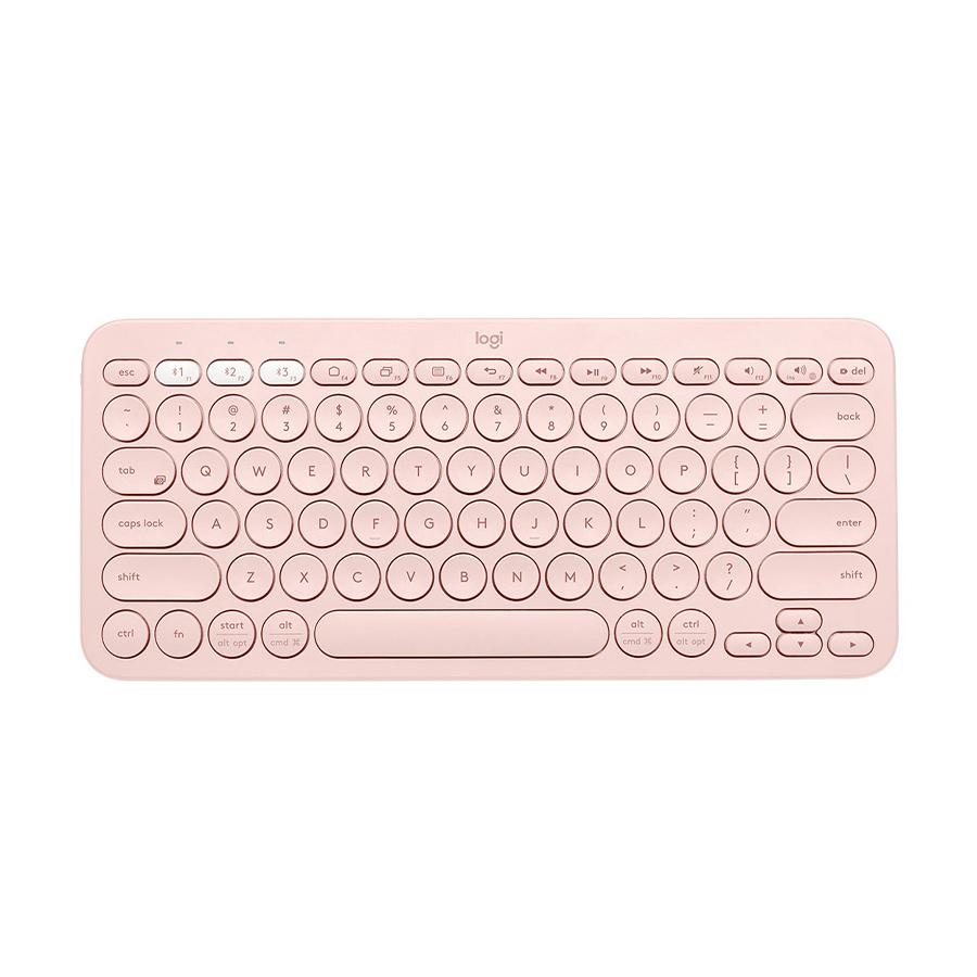LOGITECH K380 Multi-Device Keyboard Rose