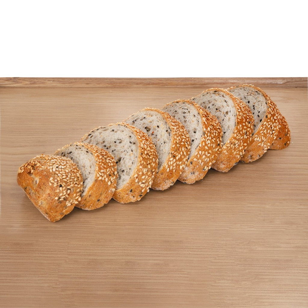LITTLE MERMAID BAKERY Rye & Whole Wheat Roll with Sesame Seed  (1pc)