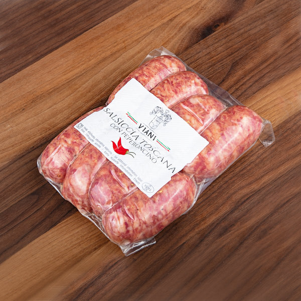 Italian Chilled Pork Sausage with Chili Pepper  (380g)