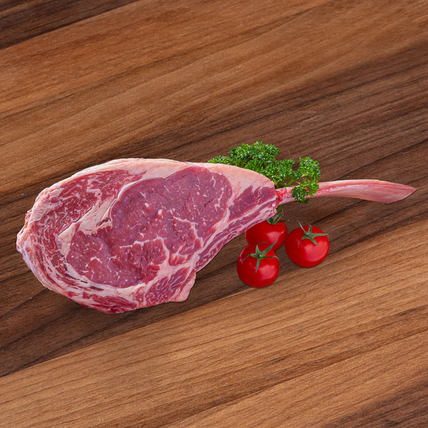 KAYNE STONE  X NATASHA'S FARM UK Chilled Lincoln Red Beef Tomahawk Rib Eye Steak  (1pc)