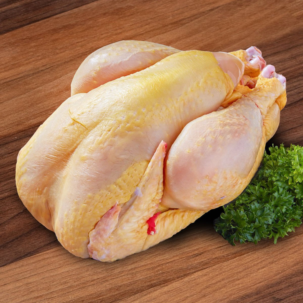 French Chilled Yellow Whole Chicken  (1300g)