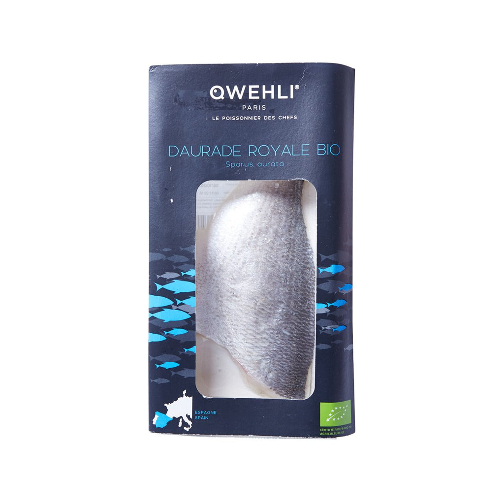 QWEHLI Frozen Organic Gilthead Sea Bream Fillet  (100g)