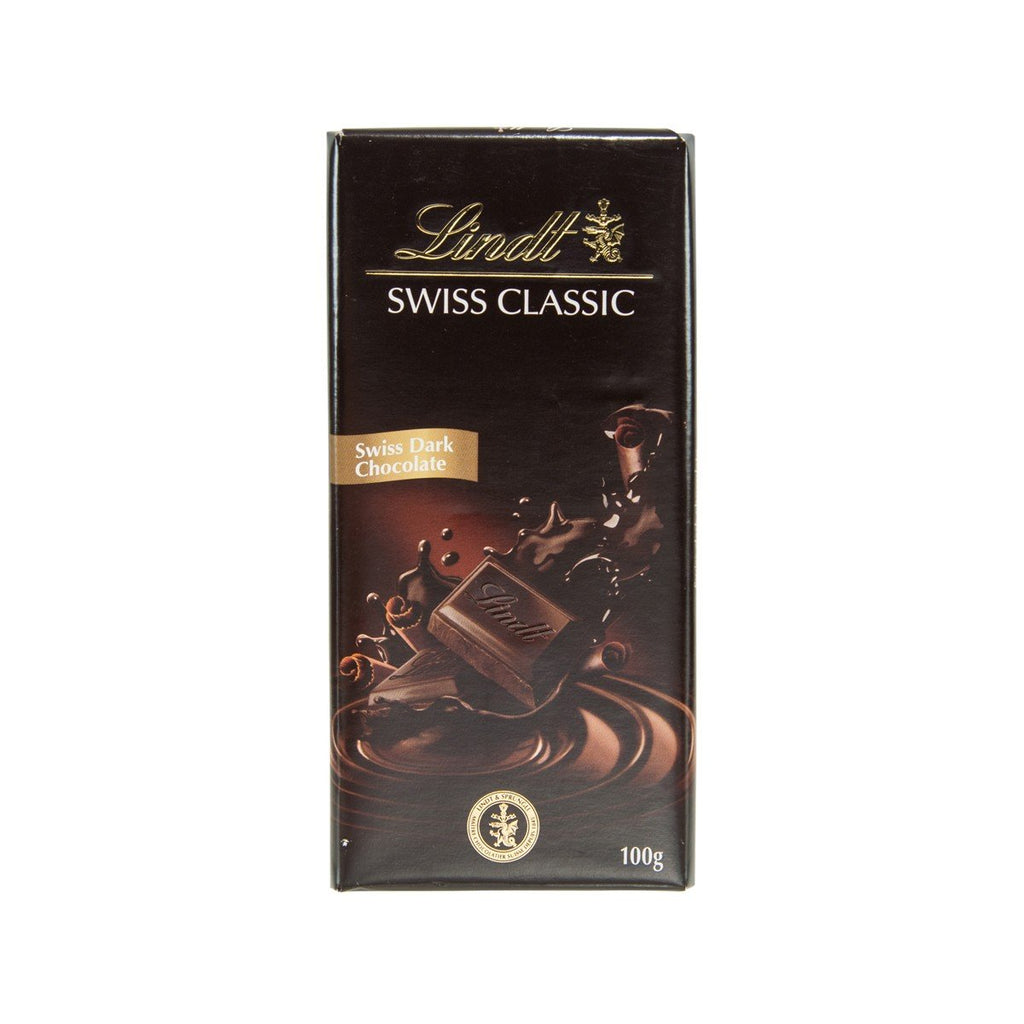 LINDT Swiss Classic Swiss Dark Chocolate  (100g)