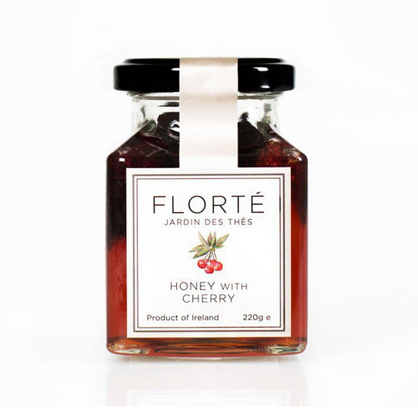 FLORTE Honey With Cherry  (220g)