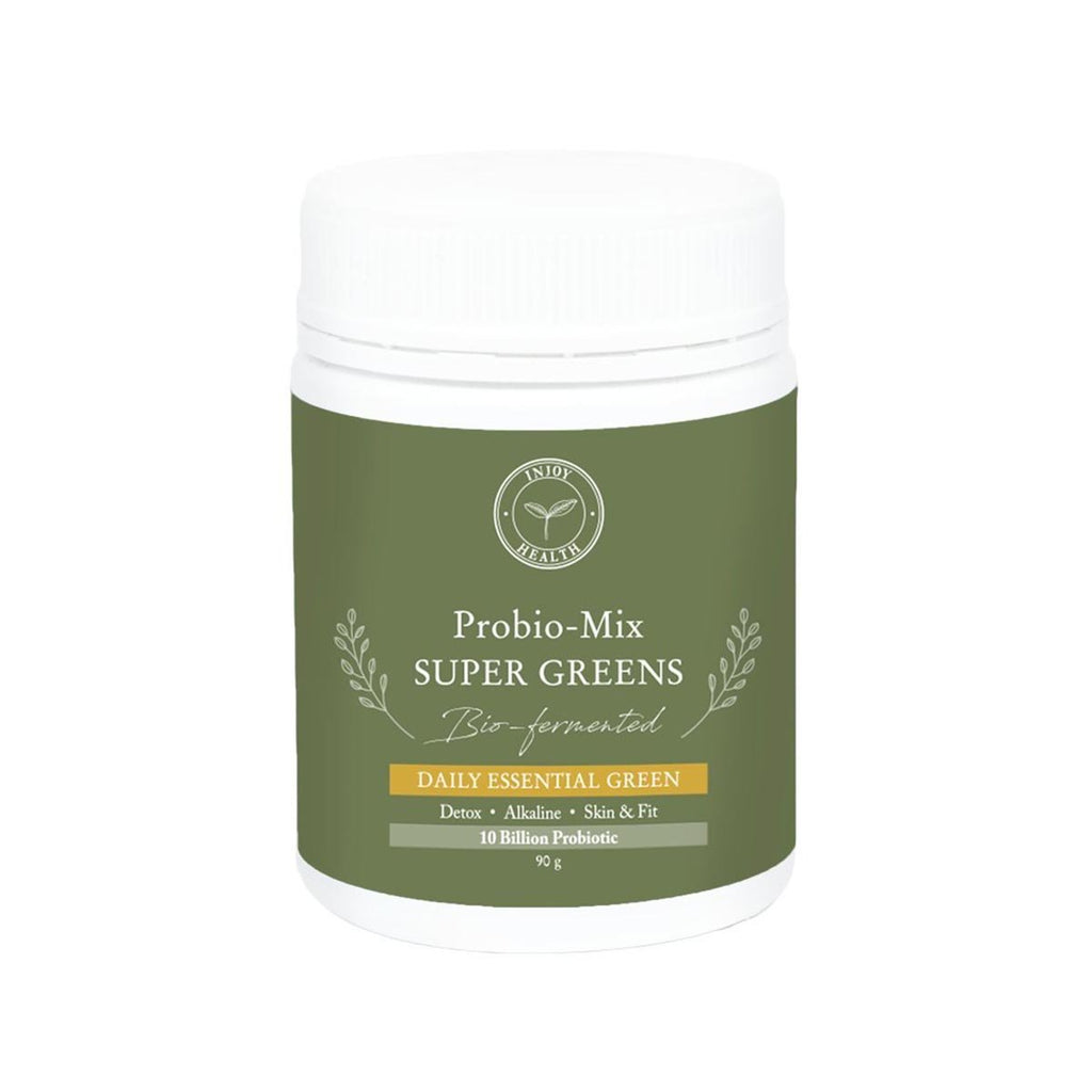 INJOY HEALTH Probio-Mix Super Greens Powder  (90g)