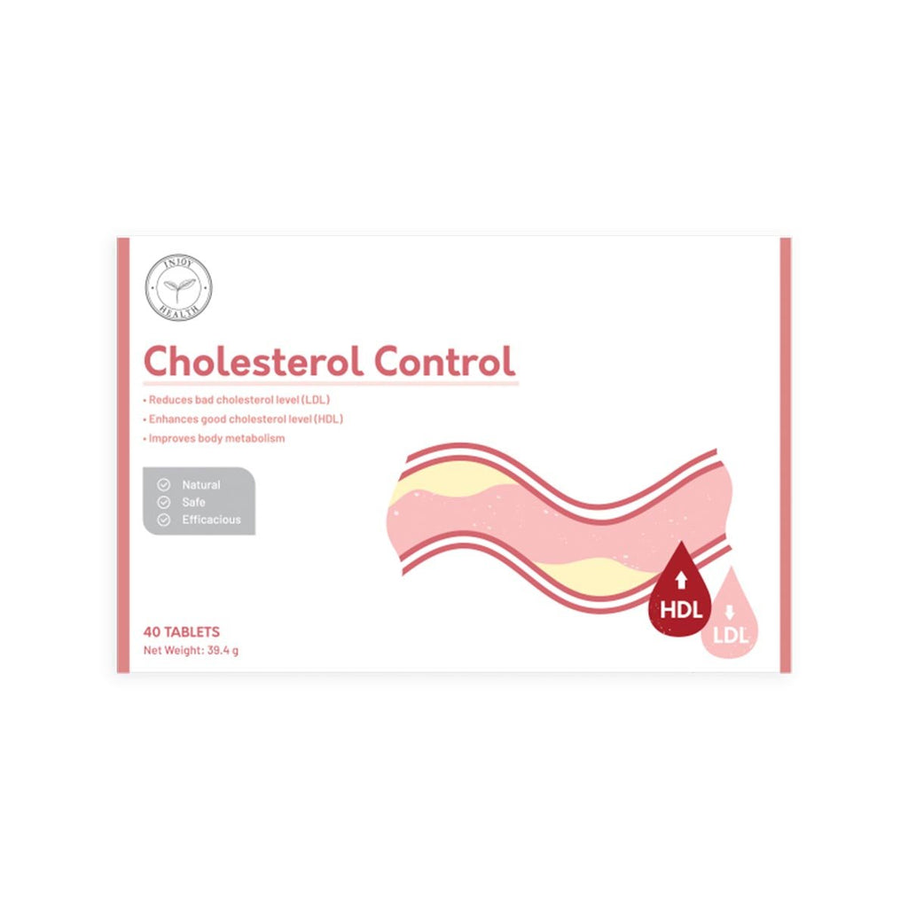 INJOY HEALTH Cholesterol Control Tablets  (39.4g)