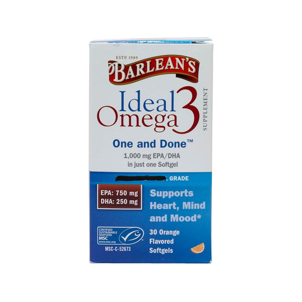 HEALTHQUEST Barlean's Ideal Omega 3  (60pcs)