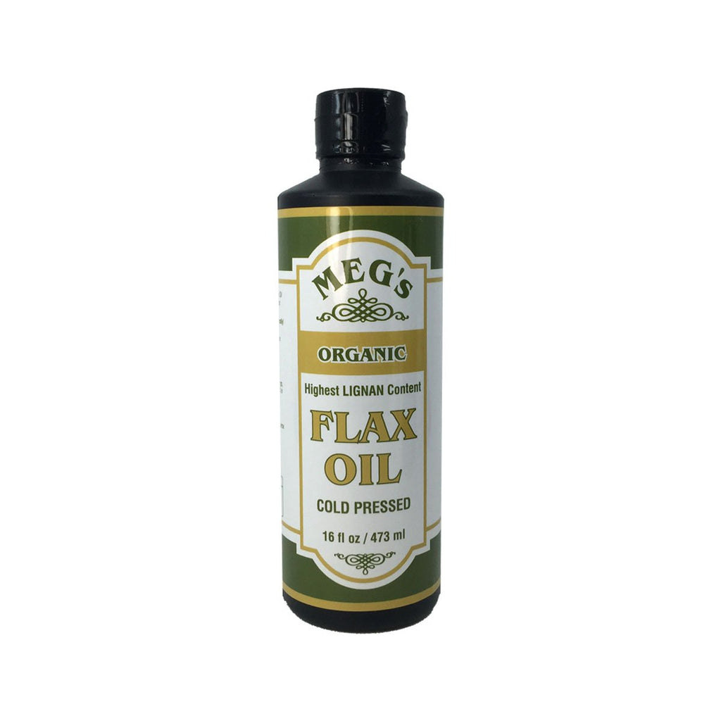 HEALTHQUEST Meg's Organic Cold Pressed Flax Oil  (473mL)