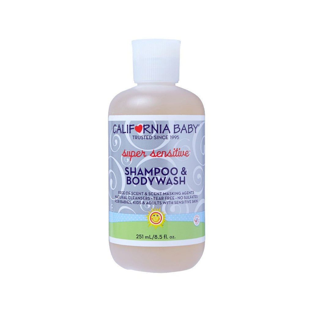 CALIFORNIABABY Super Sensitive Shampoo / Body Wash  (251mL)