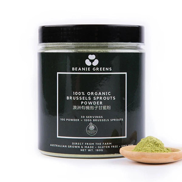 BEANIE 100% Australian Organic Brussels Sprouts Powder (180g)