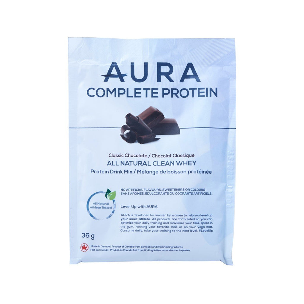 AURANUTRITION AURA™ Complete Protein Powder - Chocolate Flavor [Individual Pack]  (36g)