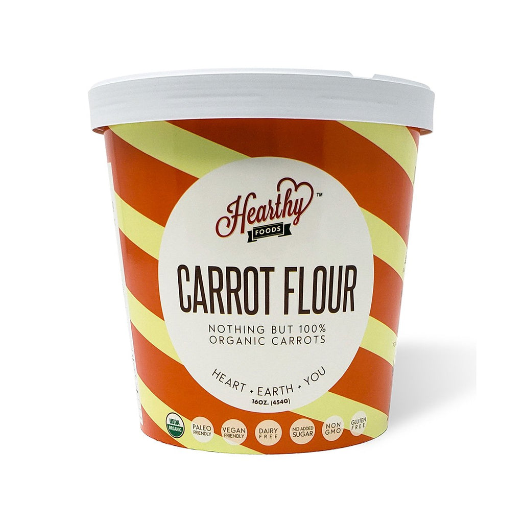 HEARTHY FOODS Carrot Flour  (454g)