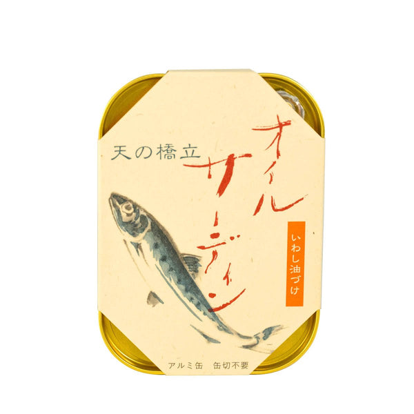 TAKENAKA KANZUME Amanohashidate Sardine in Oil  (105g)