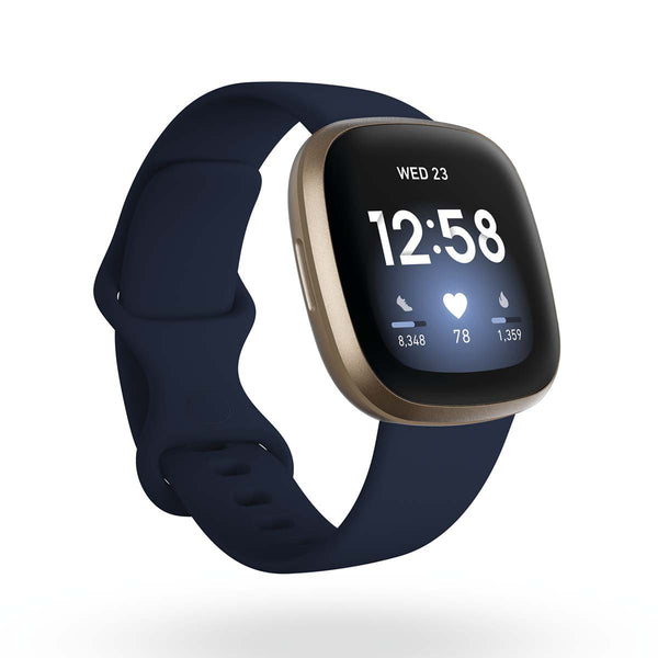 FITBIT Fitbit Versa 3 Midnight/Soft Gold Aluminum