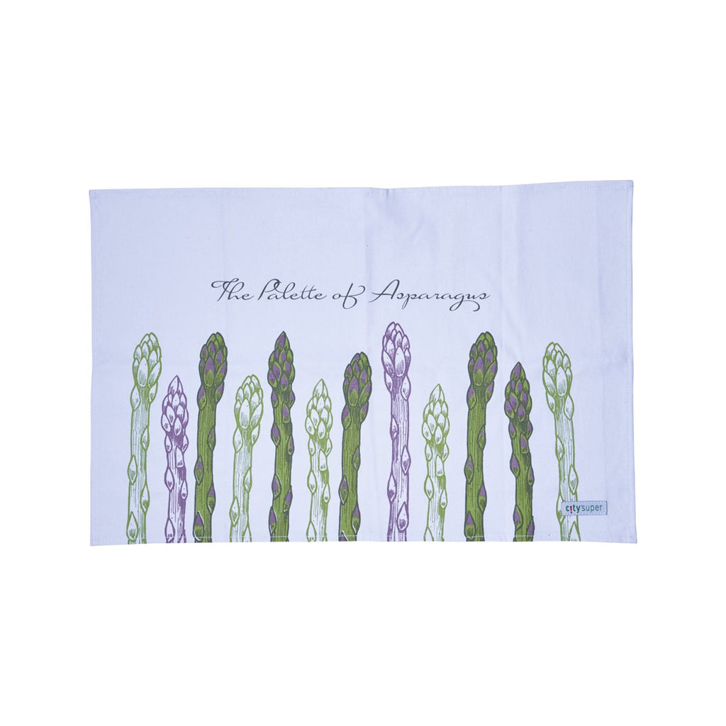 CITYSUPER Cotton Tea Towel (40x60cm)-Asparagus